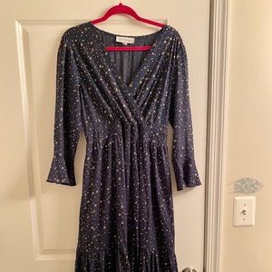 CHICWISH Glory of Love Star Printed Maxi Dress